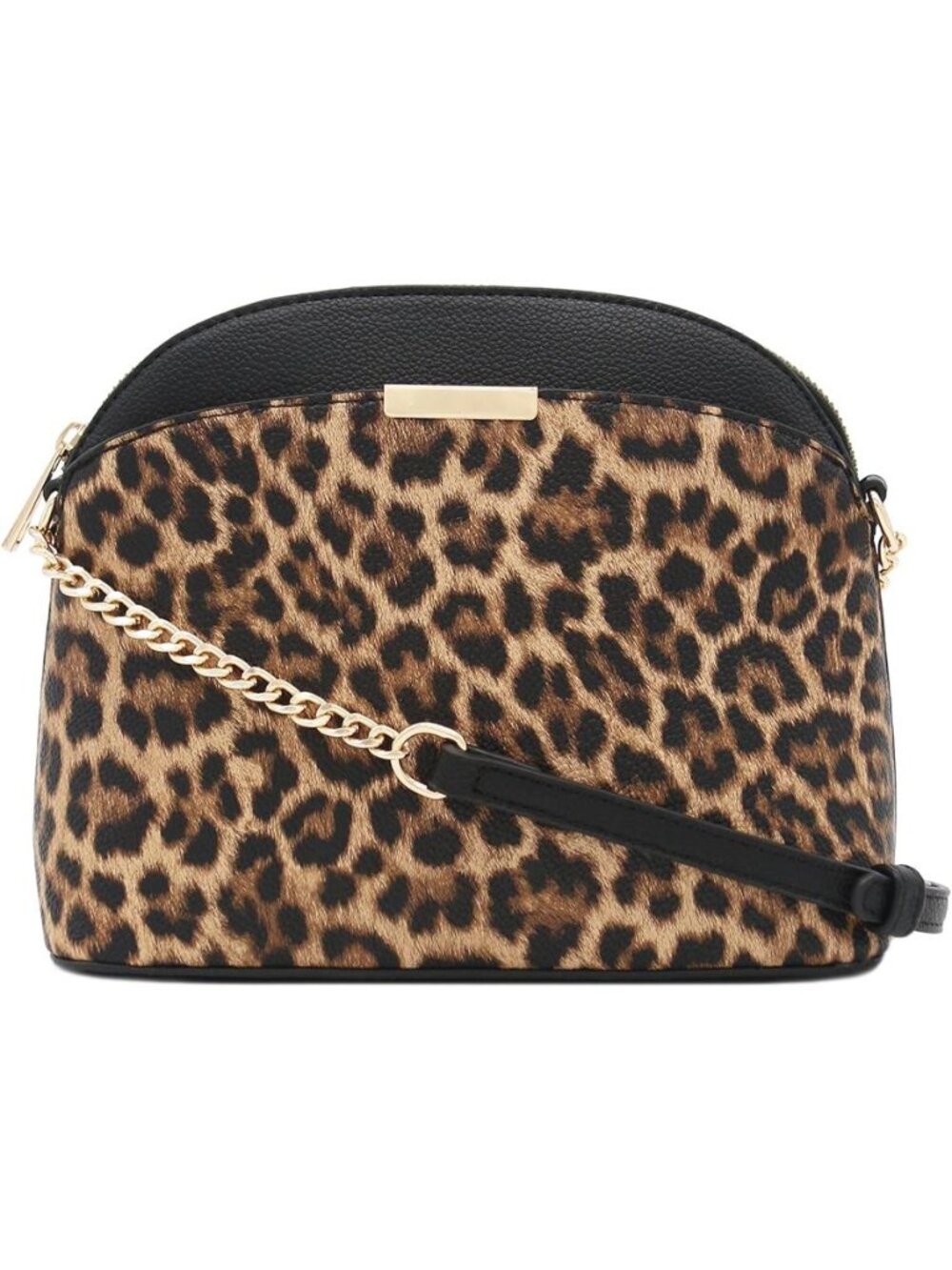Small Dome Crossbody bag with Chain Strap